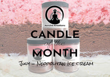 Load image into Gallery viewer, Candle of the Month - Neapolitan Ice Cream
